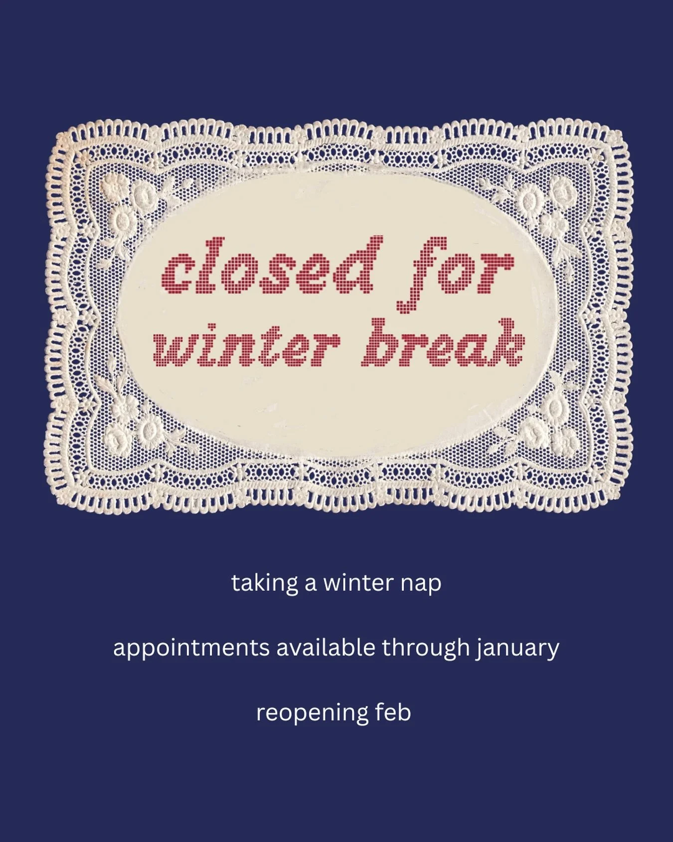 taking a winter nap 💤

DM or text (518)972-0133 for an appointment