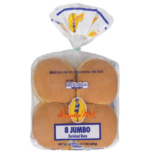 8ct Jumbo Hamburger Buns