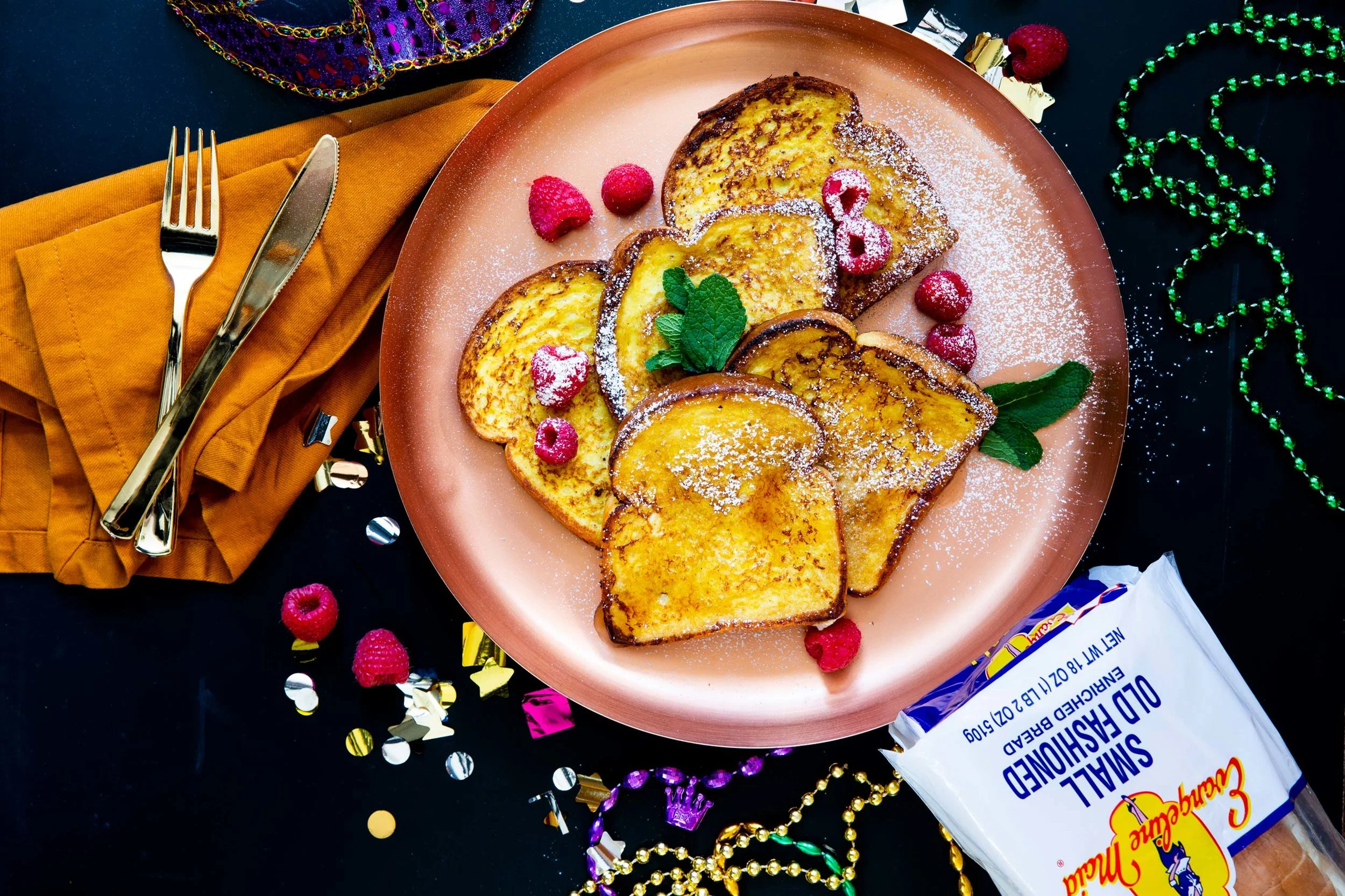 Raspberry Honey Pain Perdu