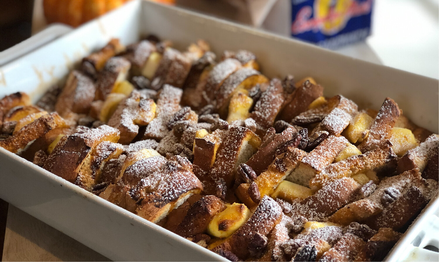 Overnight Pumpkin French Toast Casserole