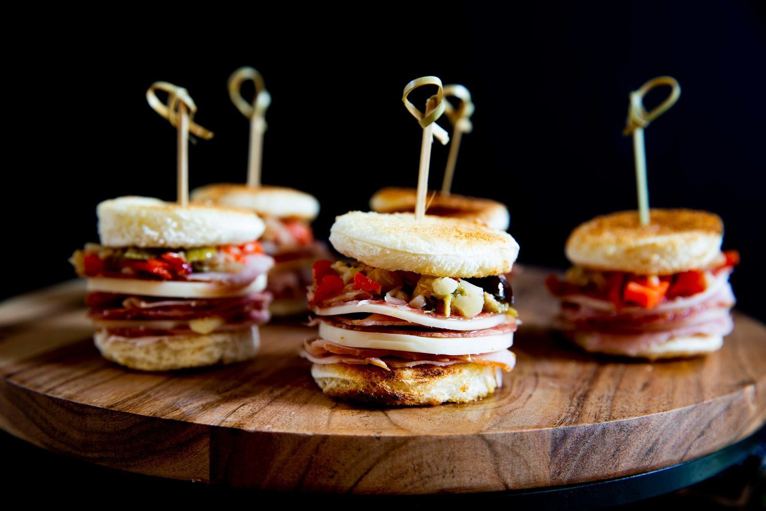 Muffuletta Bites