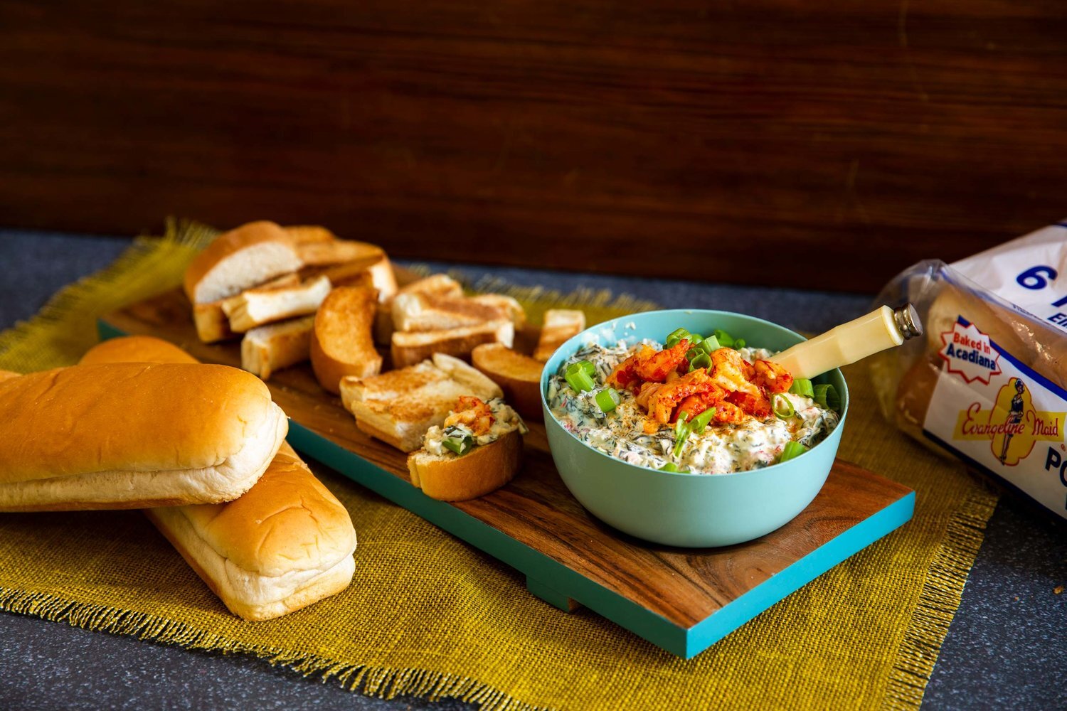 Spinach Crawfish Dip