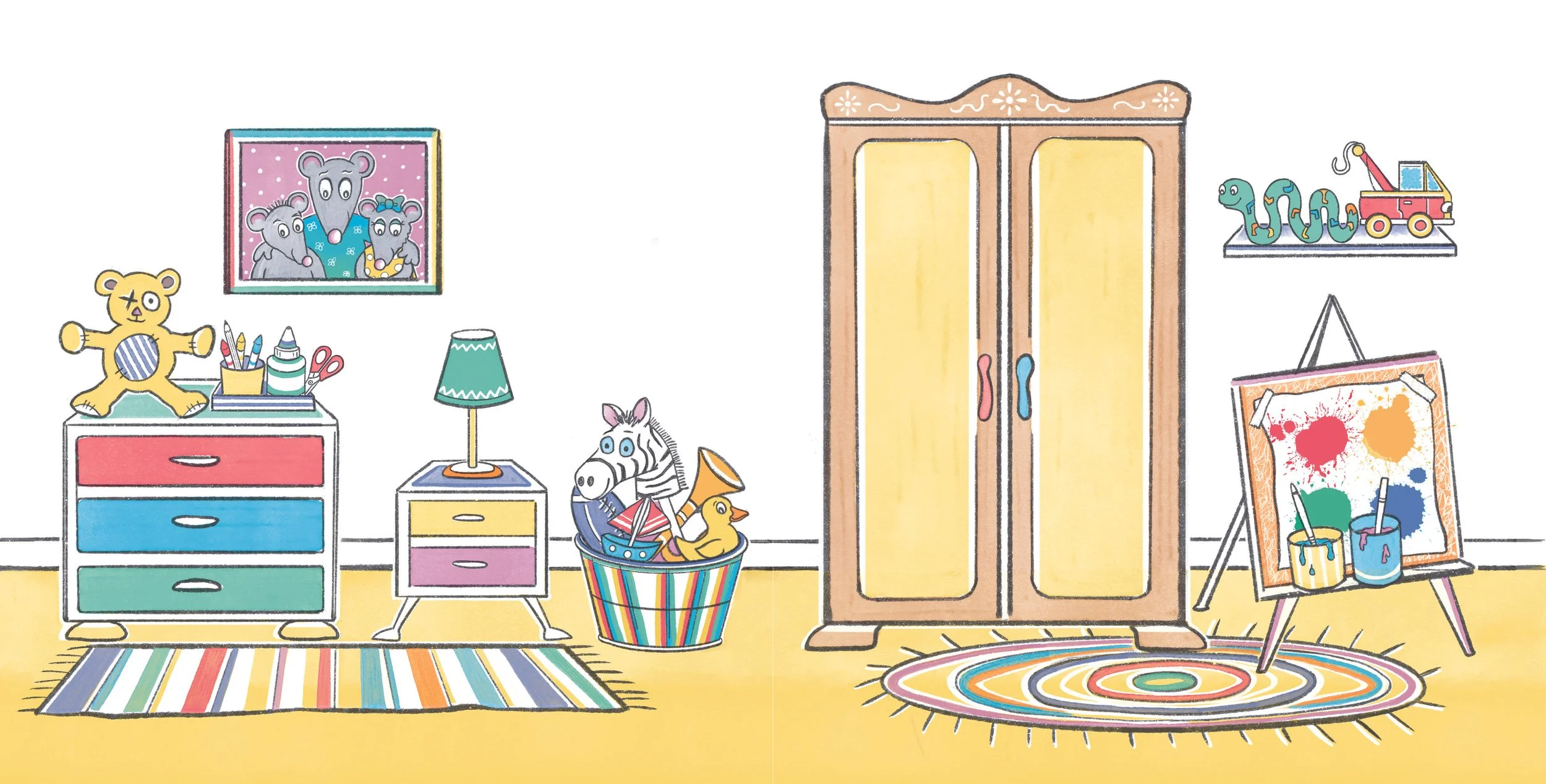 End papers for ooey Gooey Louis