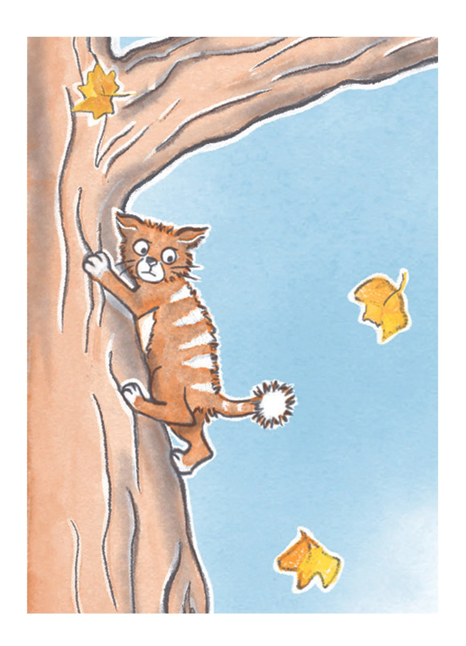 Cat up a tree detail from Louis.jpg