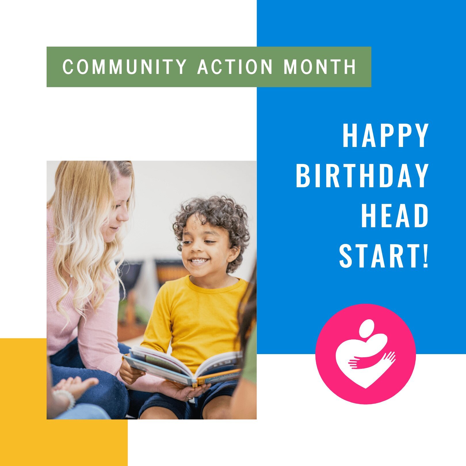 Happy birthday, Head Start! For 58 years #HeadStart has been
providing comprehensive early childhood education, health,
nutrition, and parent involvement services to children and
families. #HappyBirthdayHeadStart