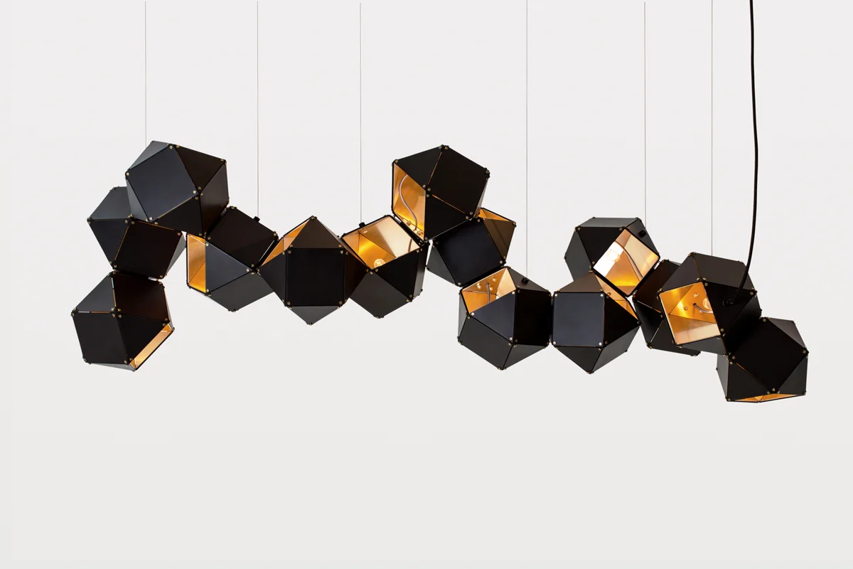 WELLES Long Chandelier