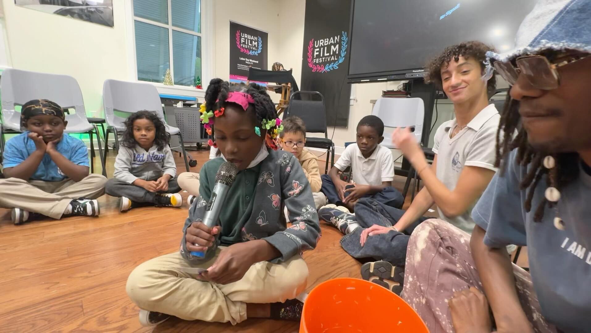 I AM MORE THAN ENOUGH

An affirmation card pulled &amp; read to me by one of the babies at the youth suicide prevention Another Awesome Day Event in Miami presented by @y3kquest. I was blessed to offer soundbaths and affirmation workshops for 4 group
