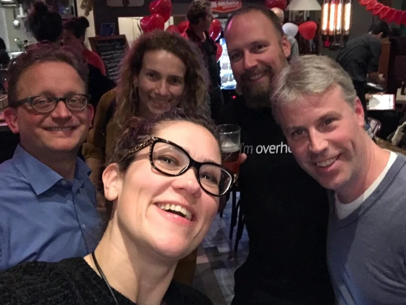 VLNR: Bas Klaassen (CARE Nederland), Sam Schiltmeijer (SOS Kinderdorpen), Sarah Clifton (Save the Children Nederland), Reinier Spruit (Reinier Fundraising), Gerbren Deves (Artsen zonder Grenzen).