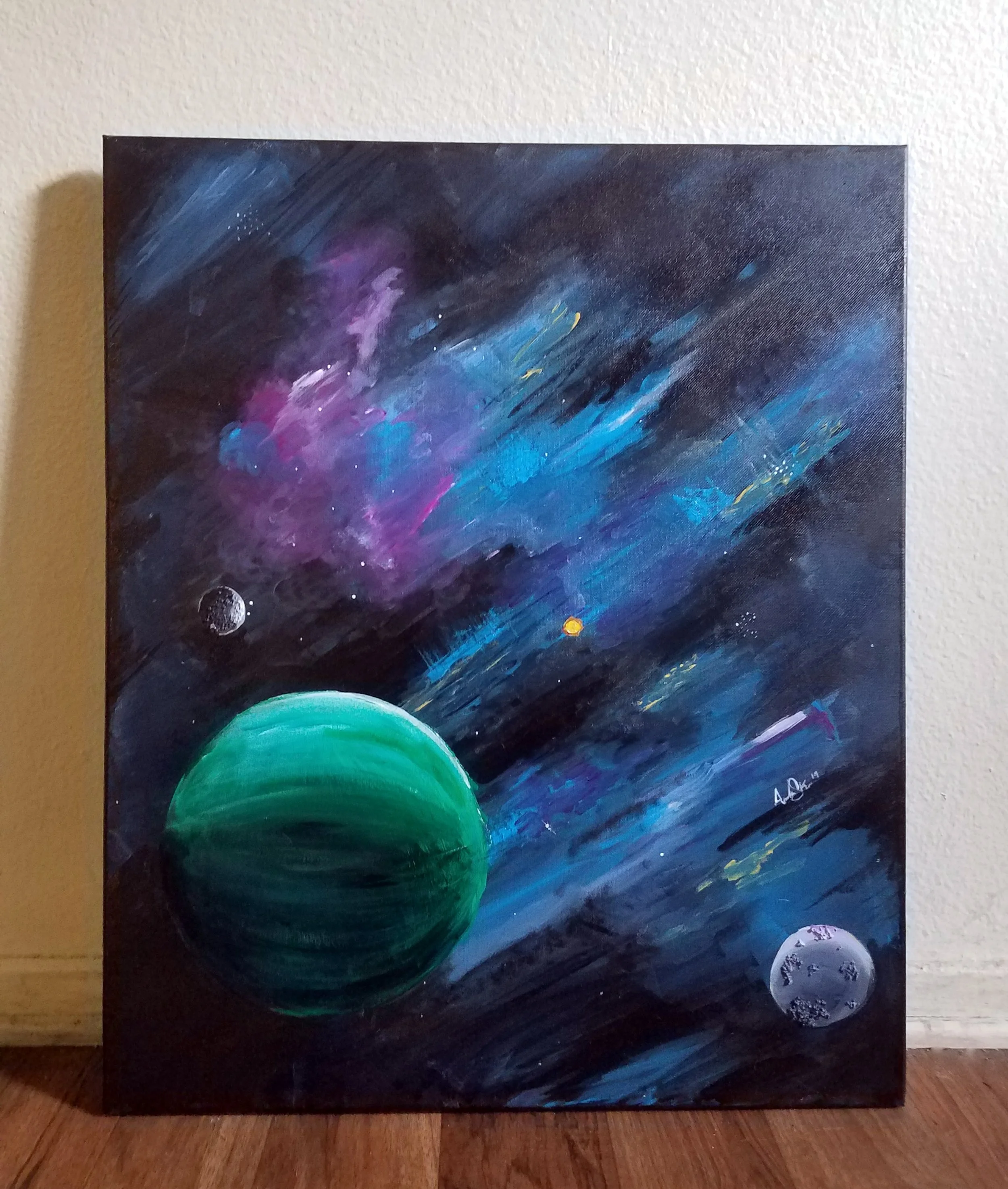 Gassy Giant | Acrylic on Canvas