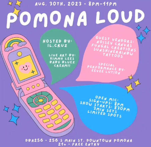 Live Art at Pomona Loud