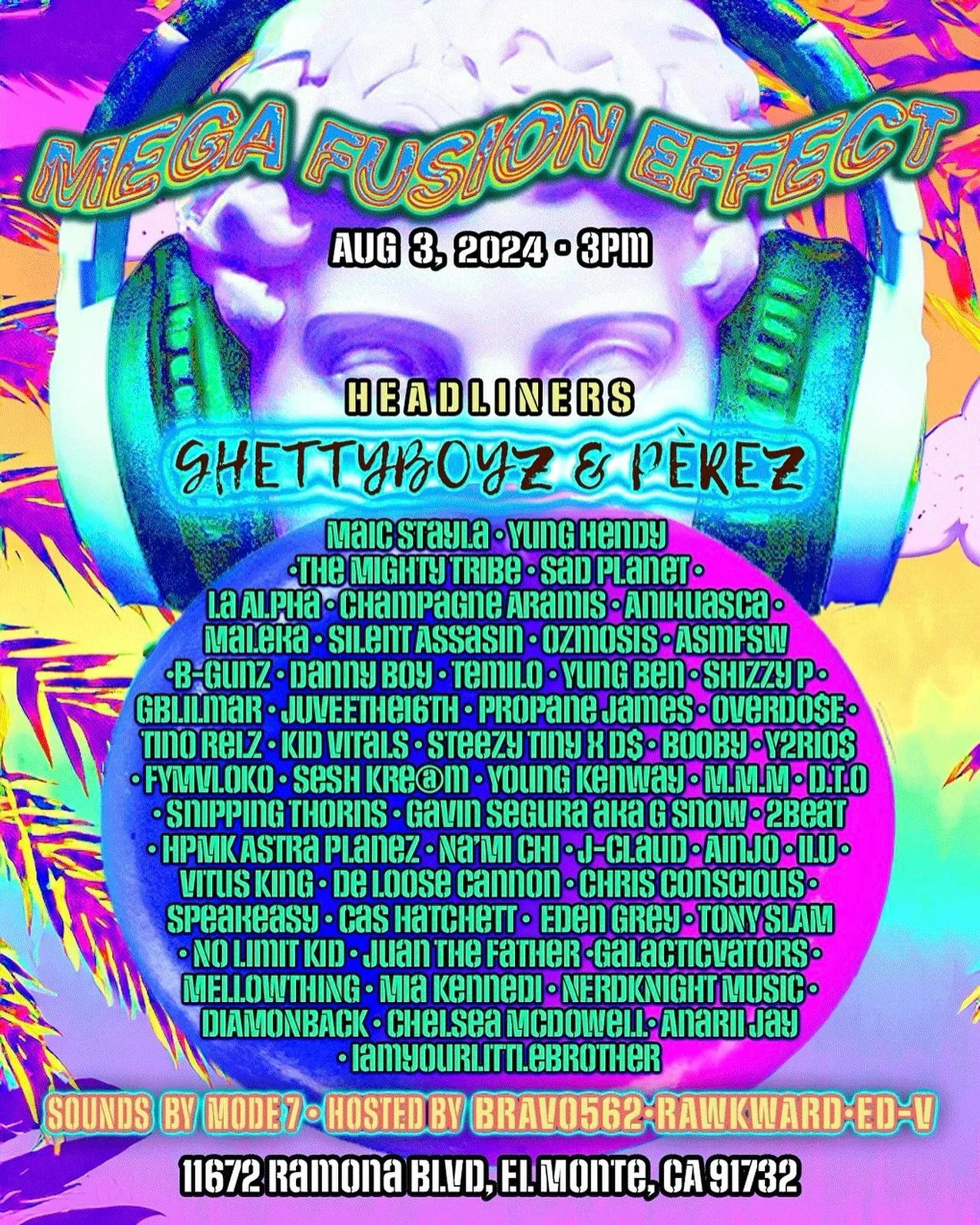 Mega Fusion Effect | Music &amp; Art Show