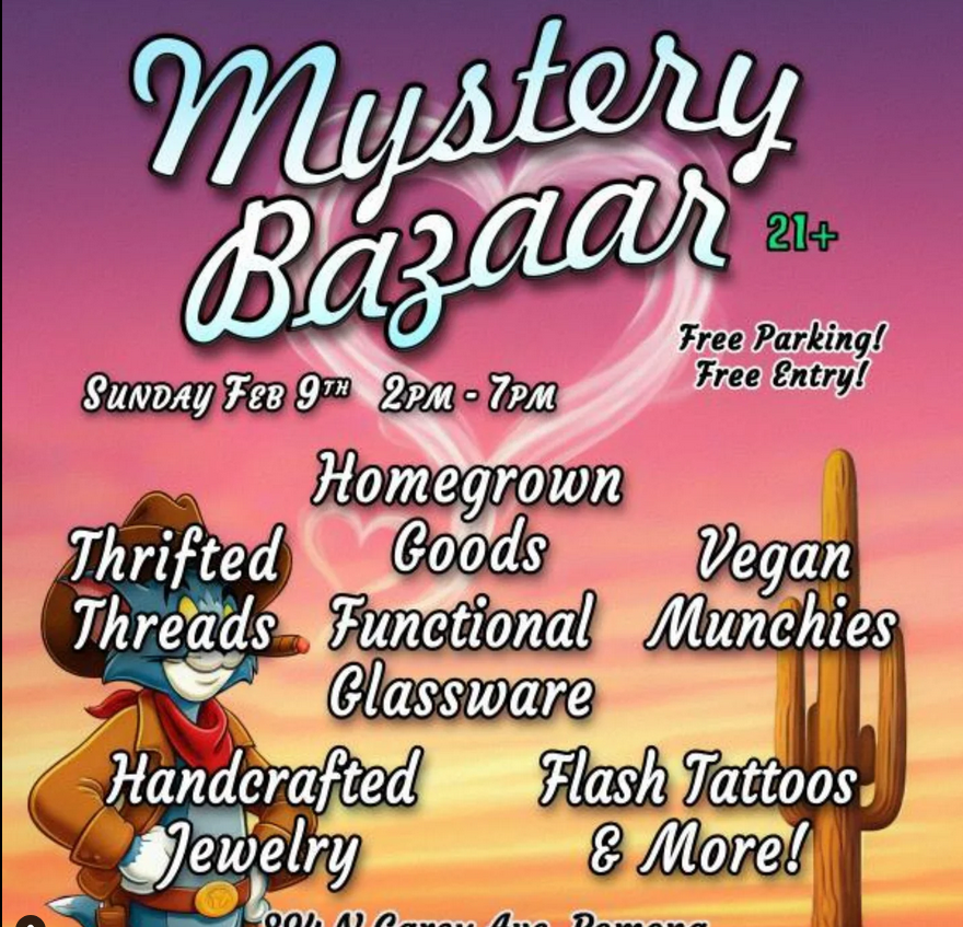 Vending at the Mystery Bazaar