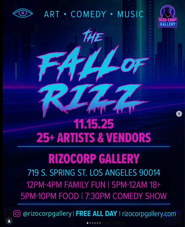 Fall of Rizz Art Show