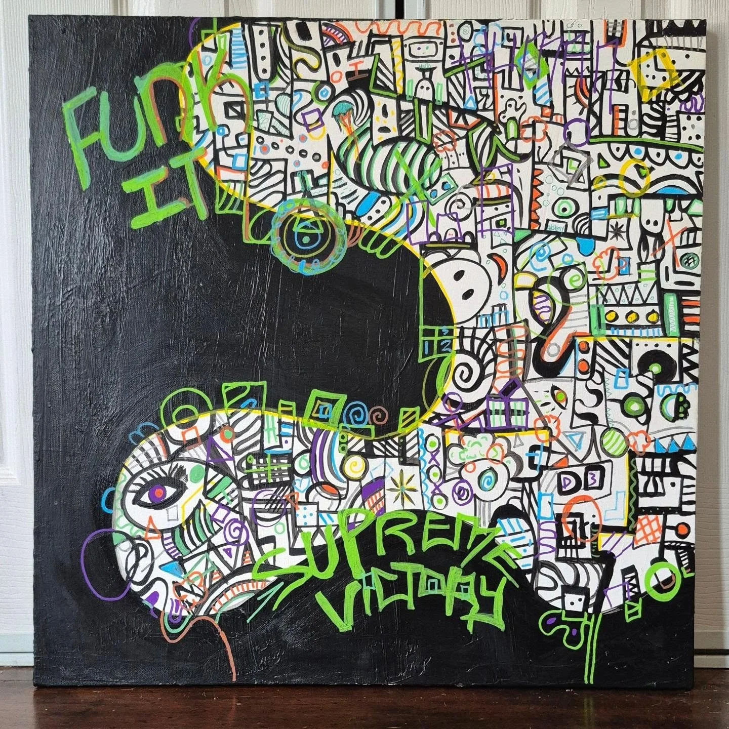 Funk It

24"in x 24"in | Acrylic on Canvas

#creamiiart #posca #popsurrelism #afrofuturisticart #losangelesart