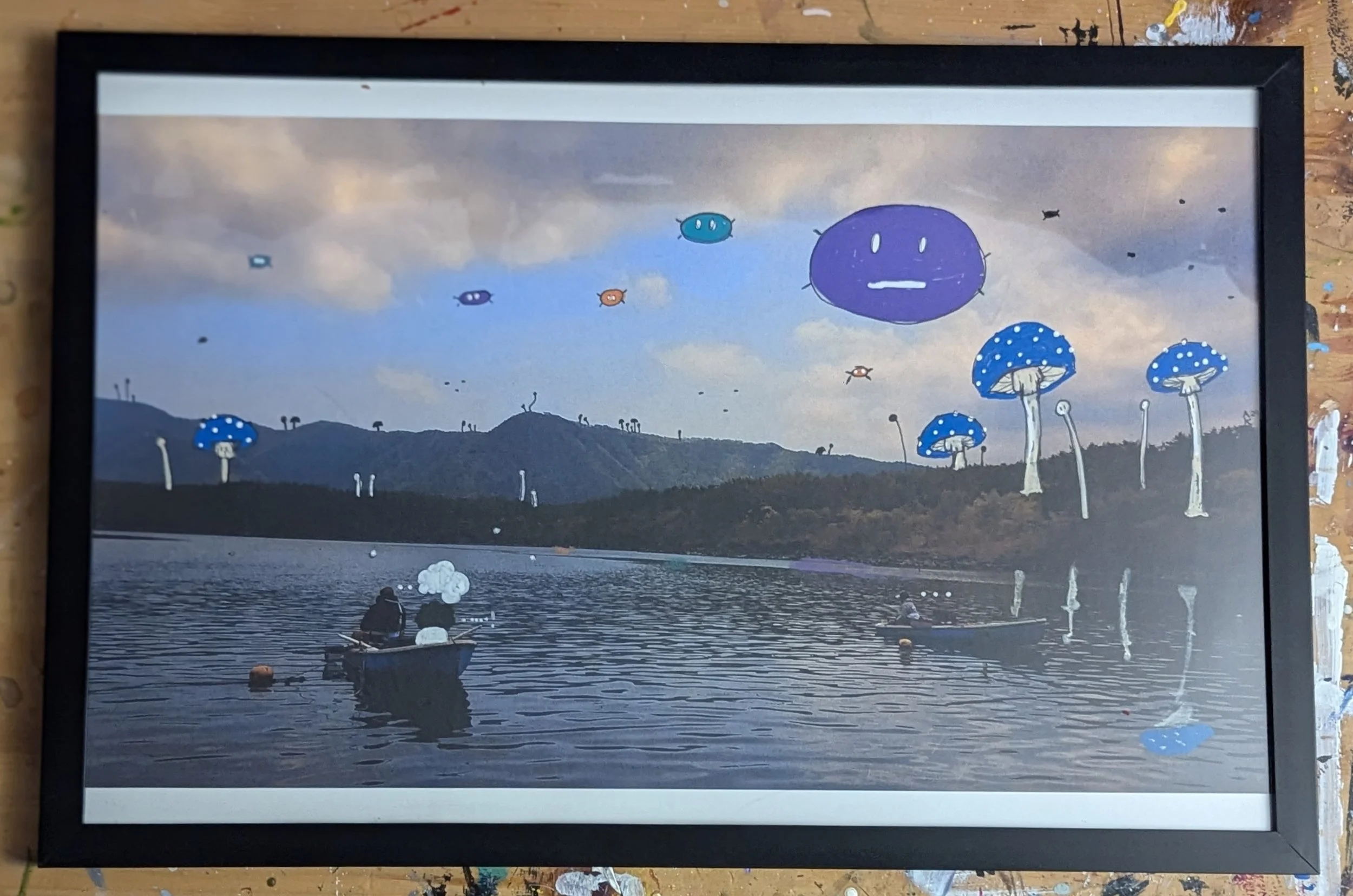 Minni K Goes Fishing | Limited Photo x Illustration