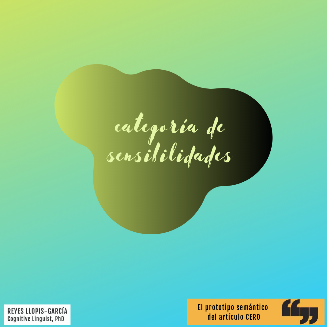 Prototipo semántico del artículo ∅