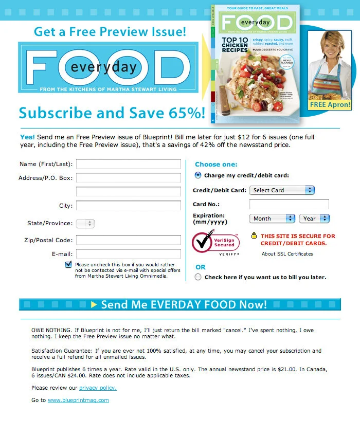 GET A FREE PREVIEW ISSUE!