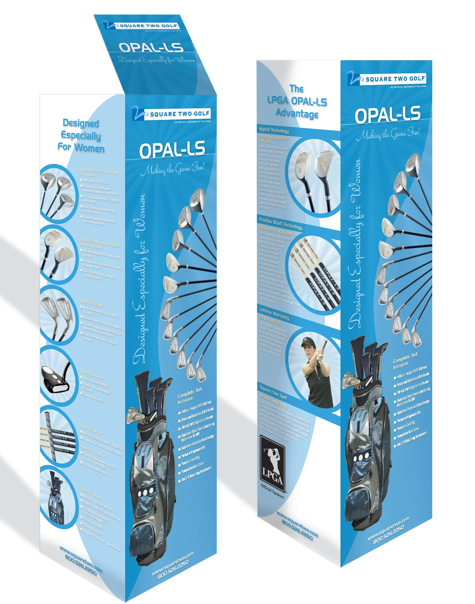 SQUARE TWO GOLF - OPAL LS SET
