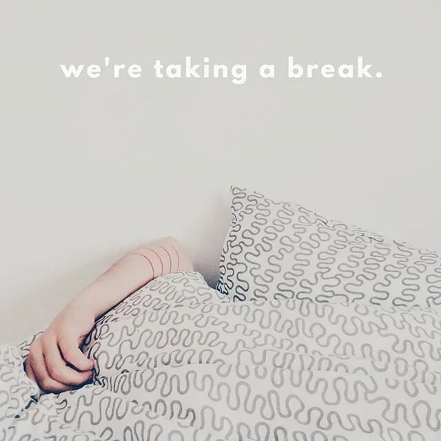 Hello Instagram Friends! We will be a little quieter on here for now. We're a two-woman show and that can't happen given the circumstances right now. We won't be going away completely. We'll still be posting updates here and there and all of our plat