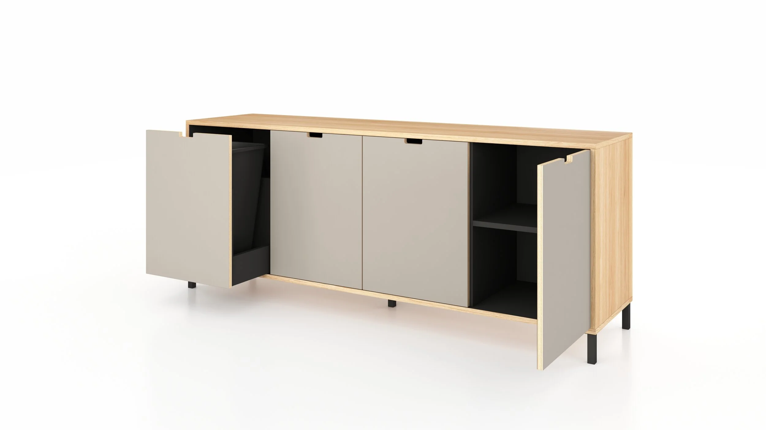 Oscar_Drawer Loading_Post Square_72W_Oak_Fashion Grey_001.jpg