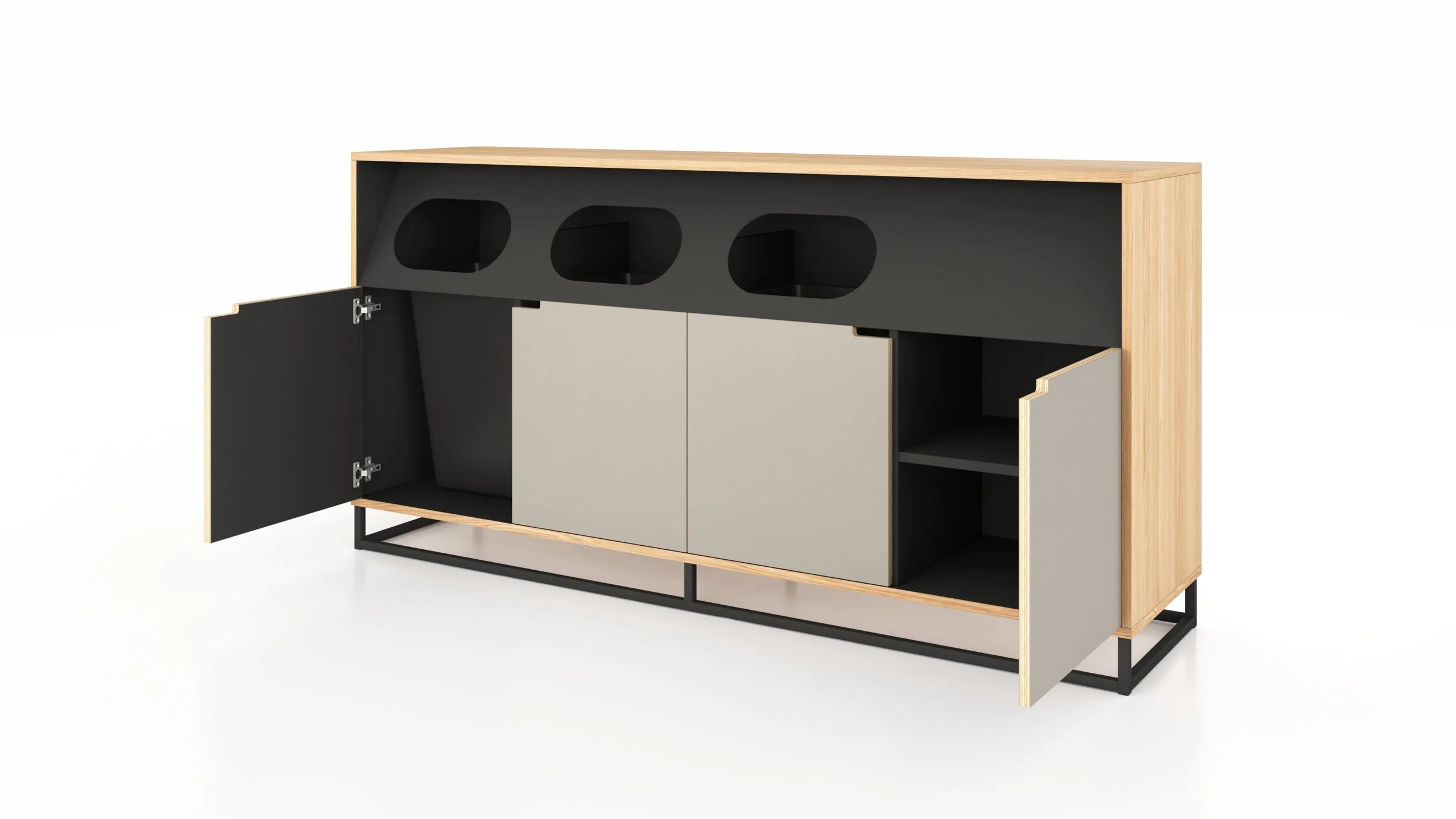 Oscar_Front Loading_Post Square_72W_Oak_Fashion Grey_002.jpg