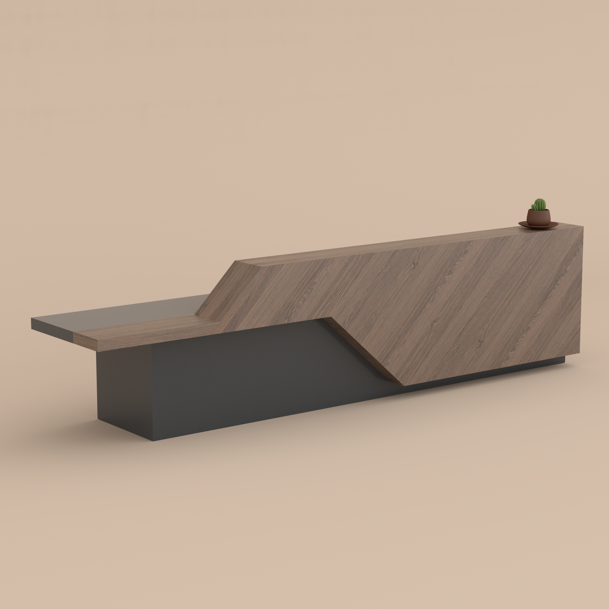 Custom Reception Desk