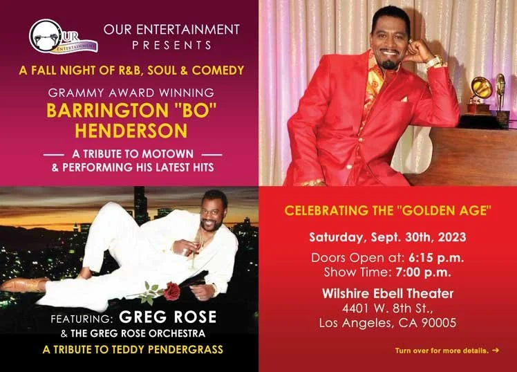 A Fall Night of R&amp;B, Soul &amp; Comedy