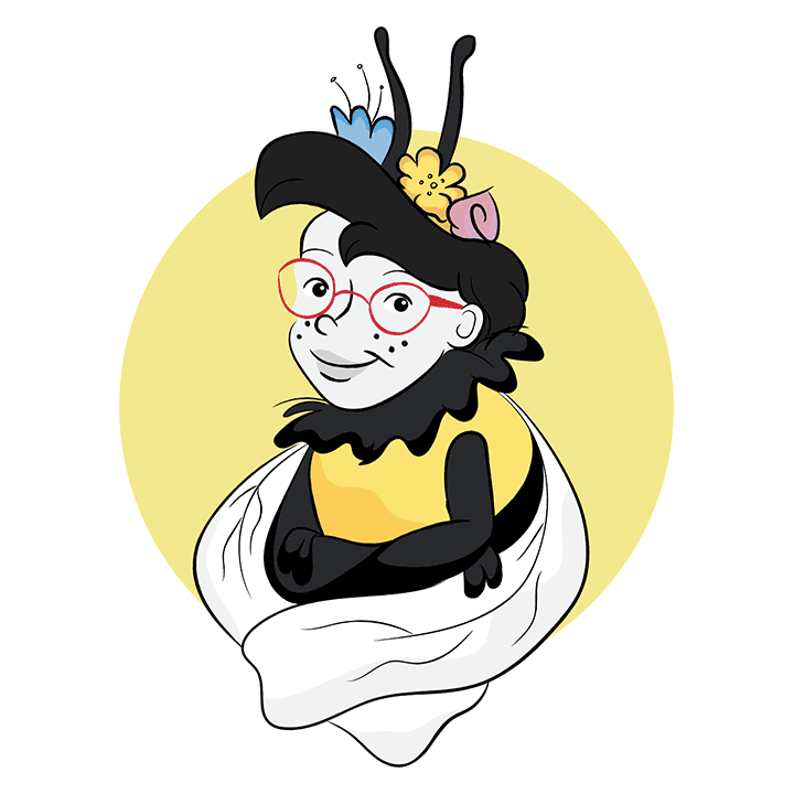   Fred the Bee  Character Design 