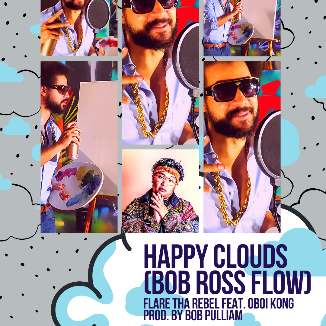 Happy Clouds (Bob Ross Flow) - Album Cover.png.png