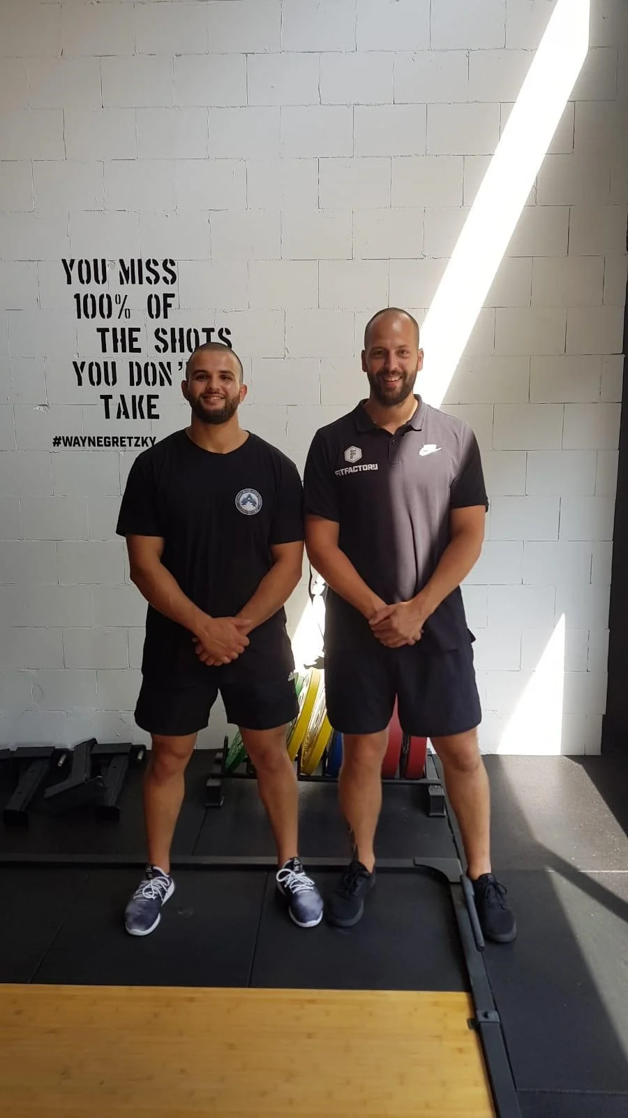 Abdel Ziamari (Amersfoort BJJ) en Raymon Harzevoort (Fitfactorij)