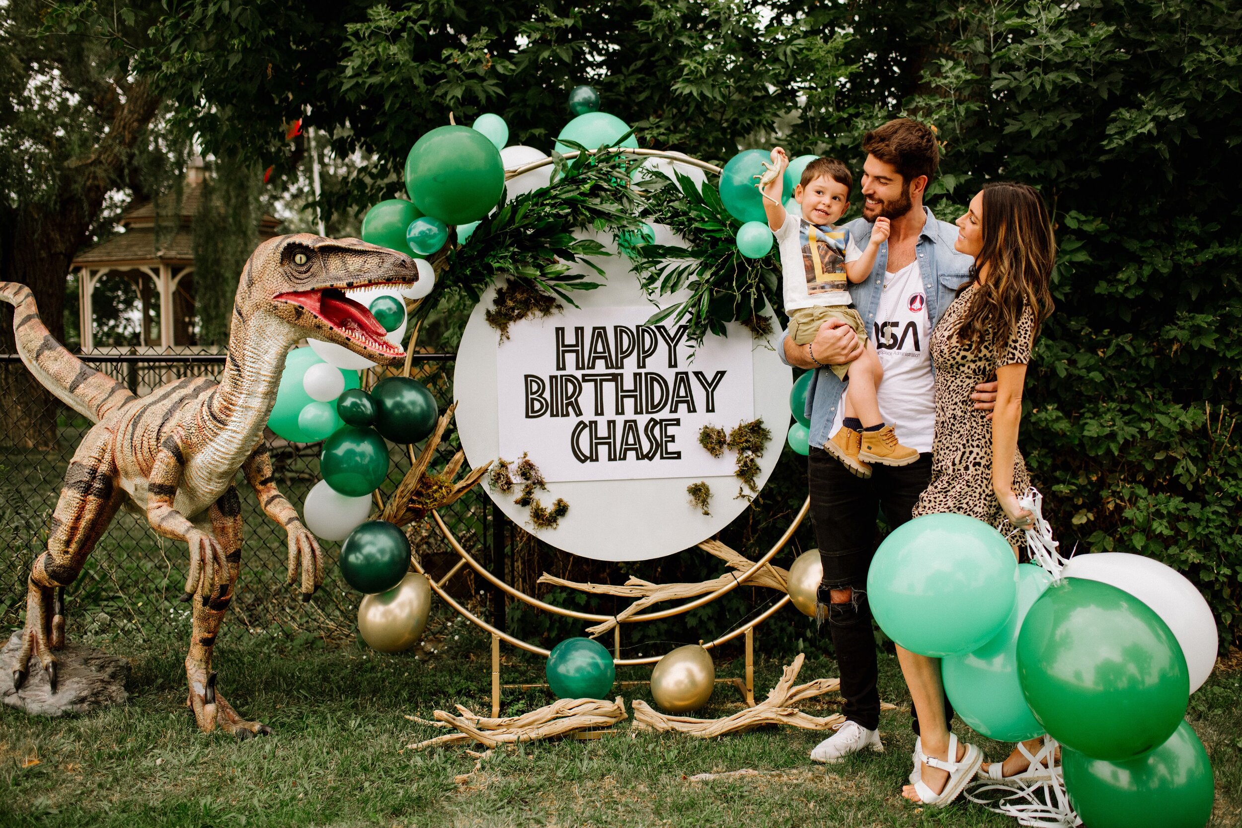 Outdoor Dinosaur Birthday Party - This Pilgrim Life