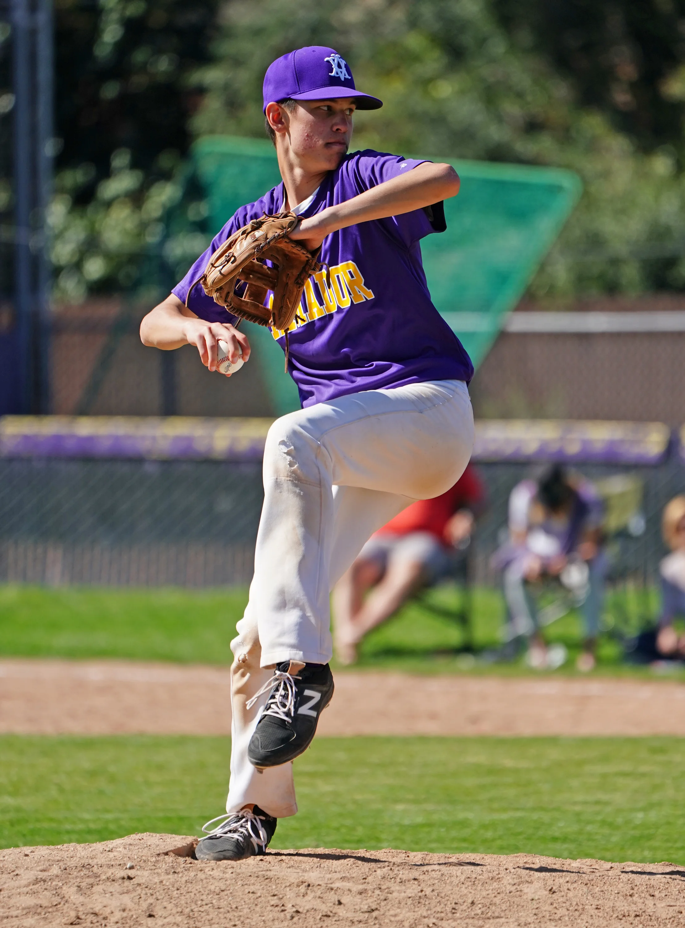  Amador Valley High School vs San Ramon Valley High School freshmen baseball at Amador Valley High School in Pleasanton, CA Saturday March 30. 2019. (Photo by Alan Greth) 