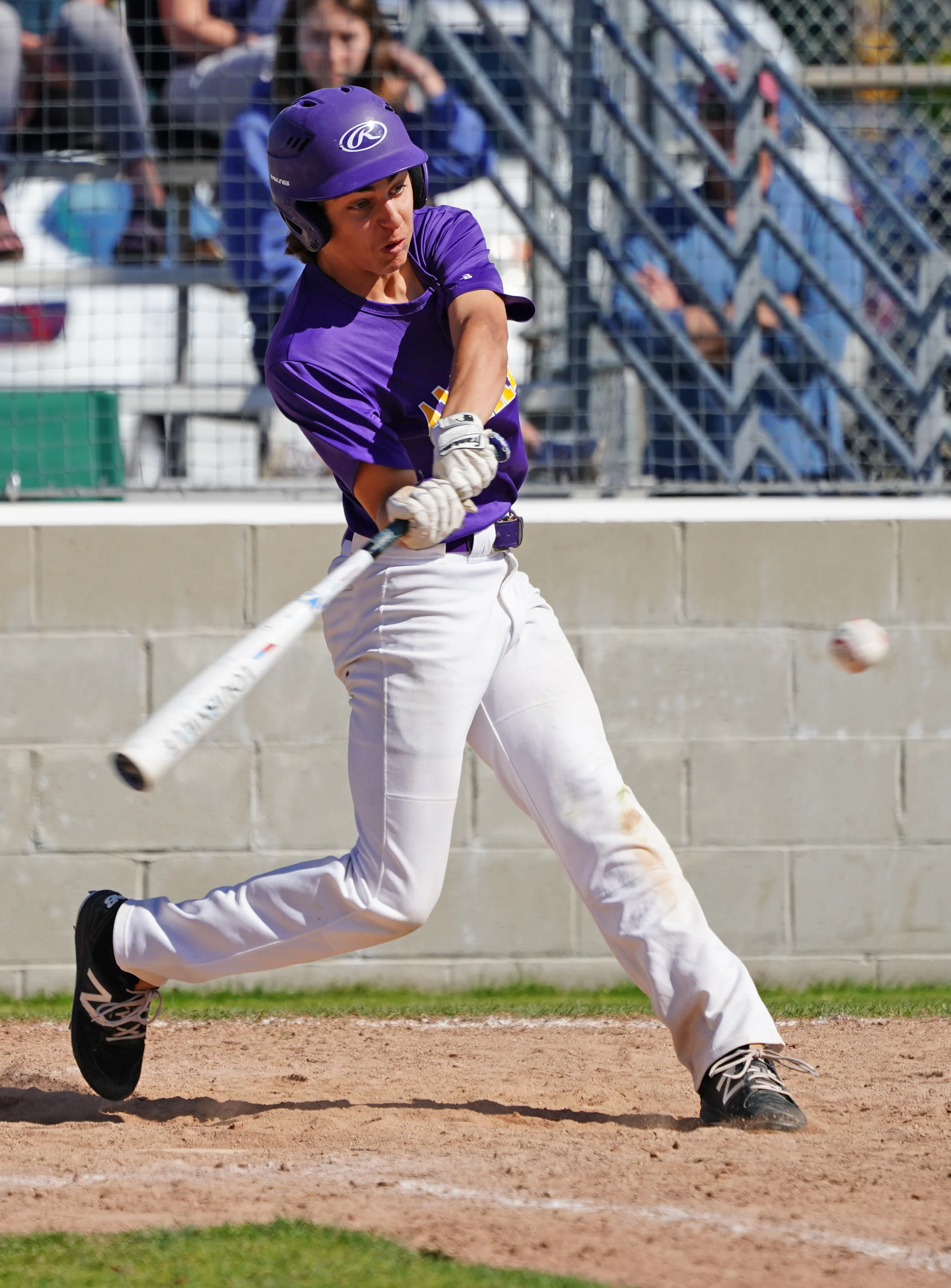  Amador Valley High School vs San Ramon Valley High School freshmen baseball at Amador Valley High School in Pleasanton, CA Saturday March 30. 2019. (Photo by Alan Greth) 