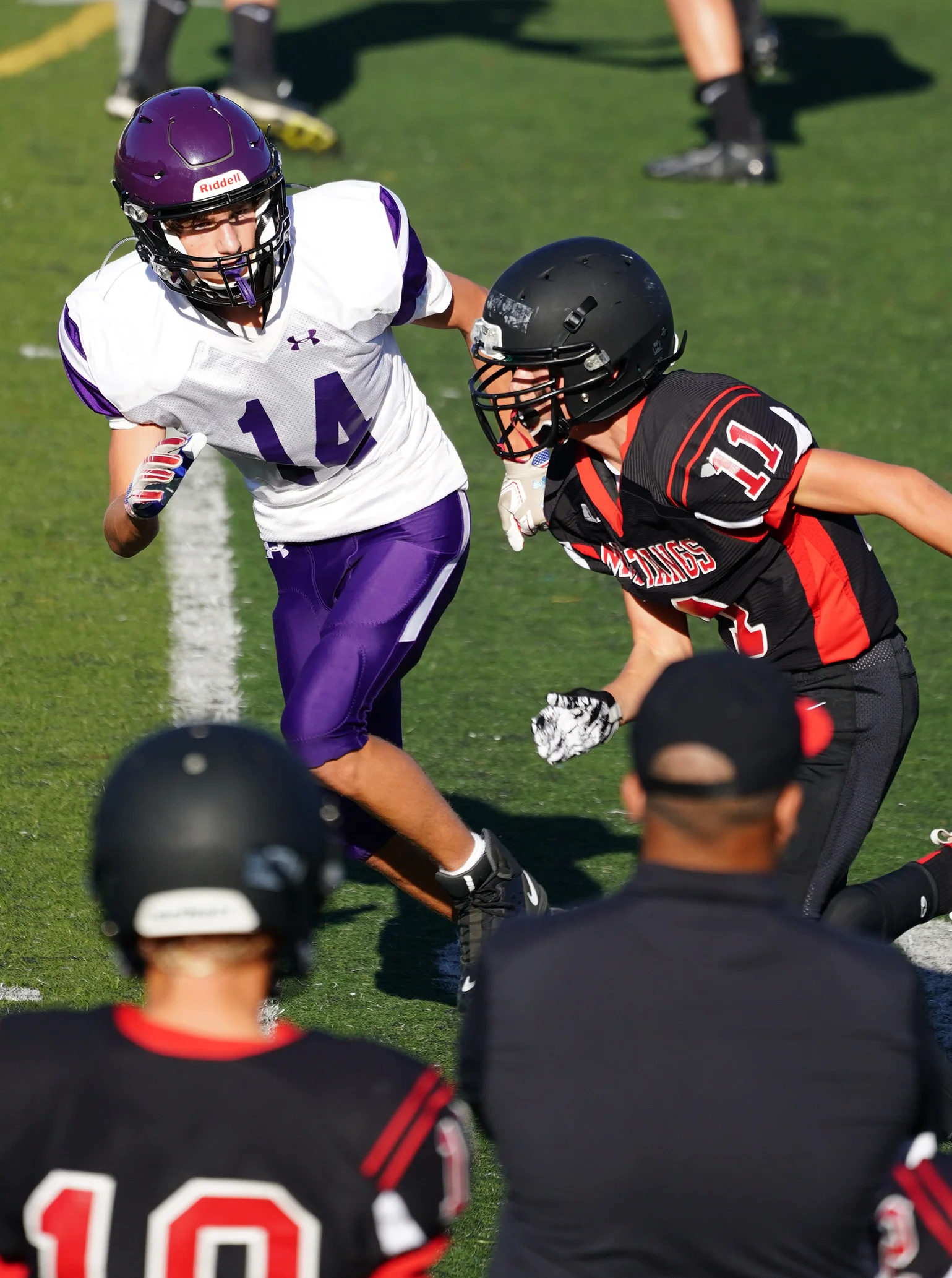  Amador Valley High School Freshman Football Vs Monte Vista Thursday  August 29, 2019. (Photo by Alan Greth/AGP Sports) 
