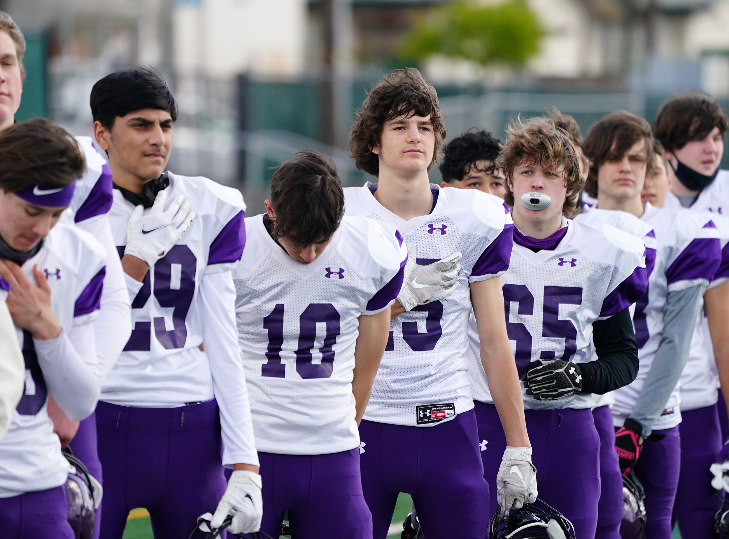  Amador Valley High School Football at Livermore, CA March 21, 2021. (Photo by Alan Greth / AGP Sports) 
