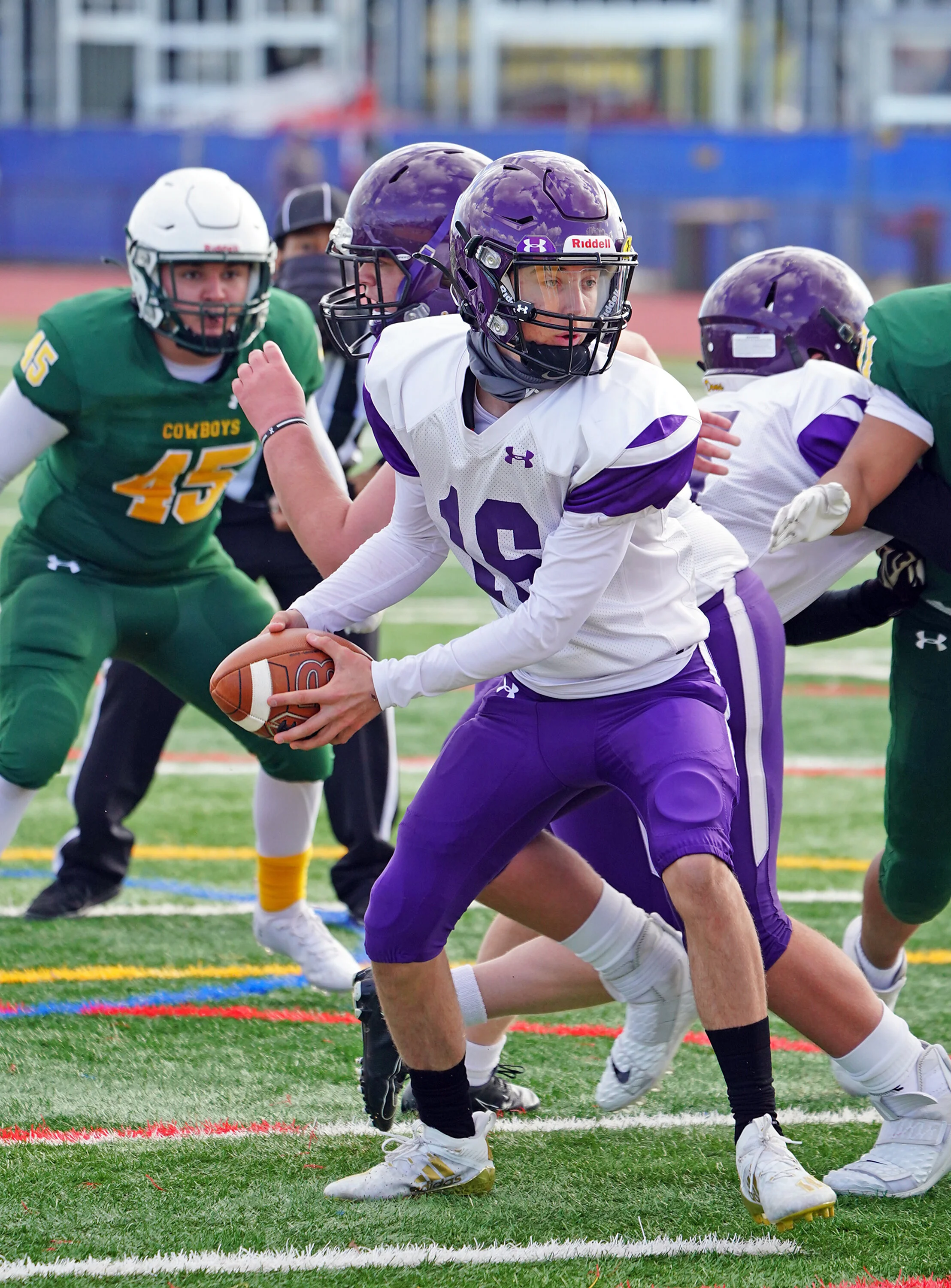  Amador Valley High School Football at Livermore, CA March 21, 2021. (Photo by Alan Greth / AGP Sports) 