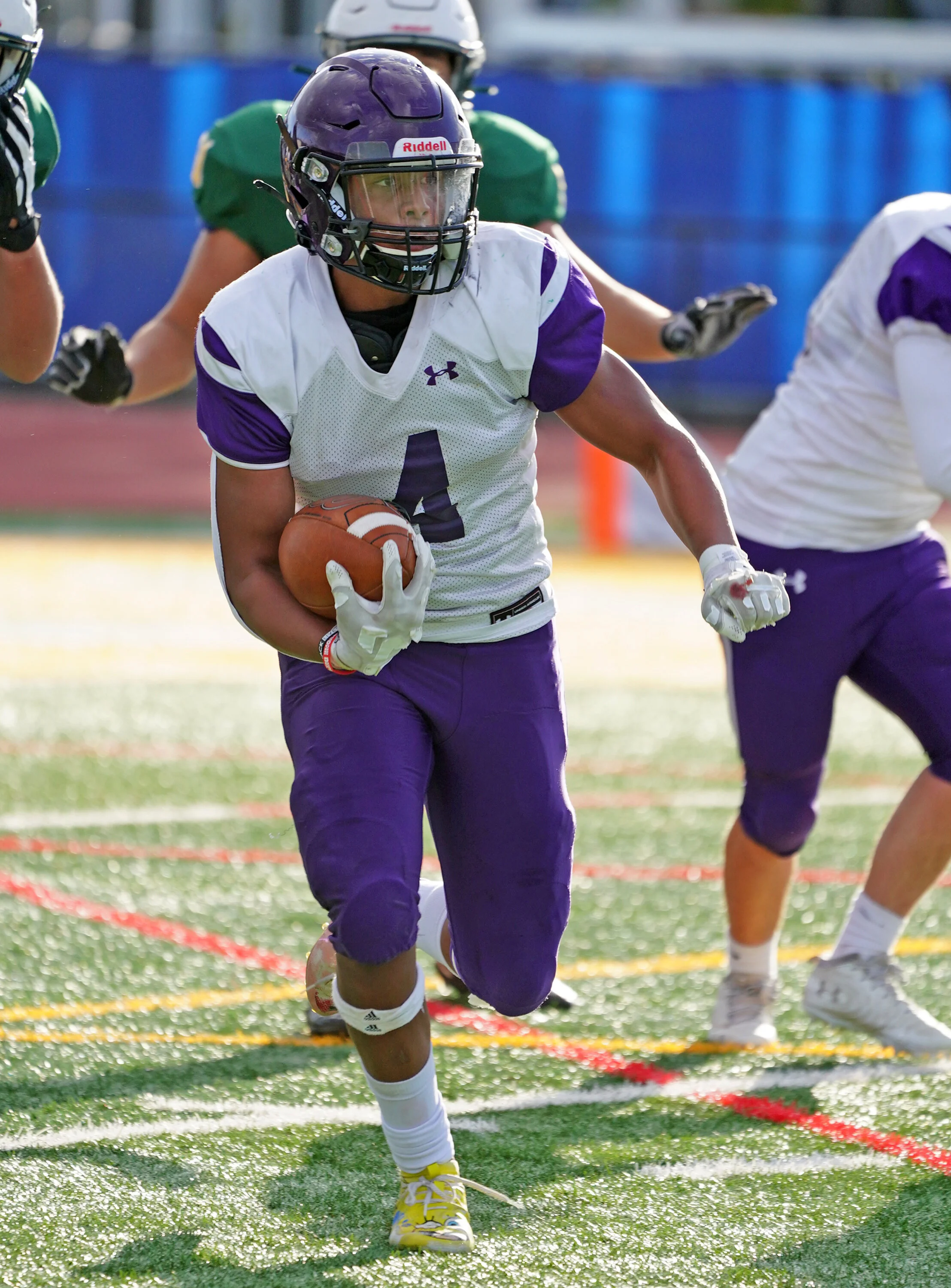  Amador Valley High School Football at Livermore, CA March 21, 2021. (Photo by Alan Greth / AGP Sports) 