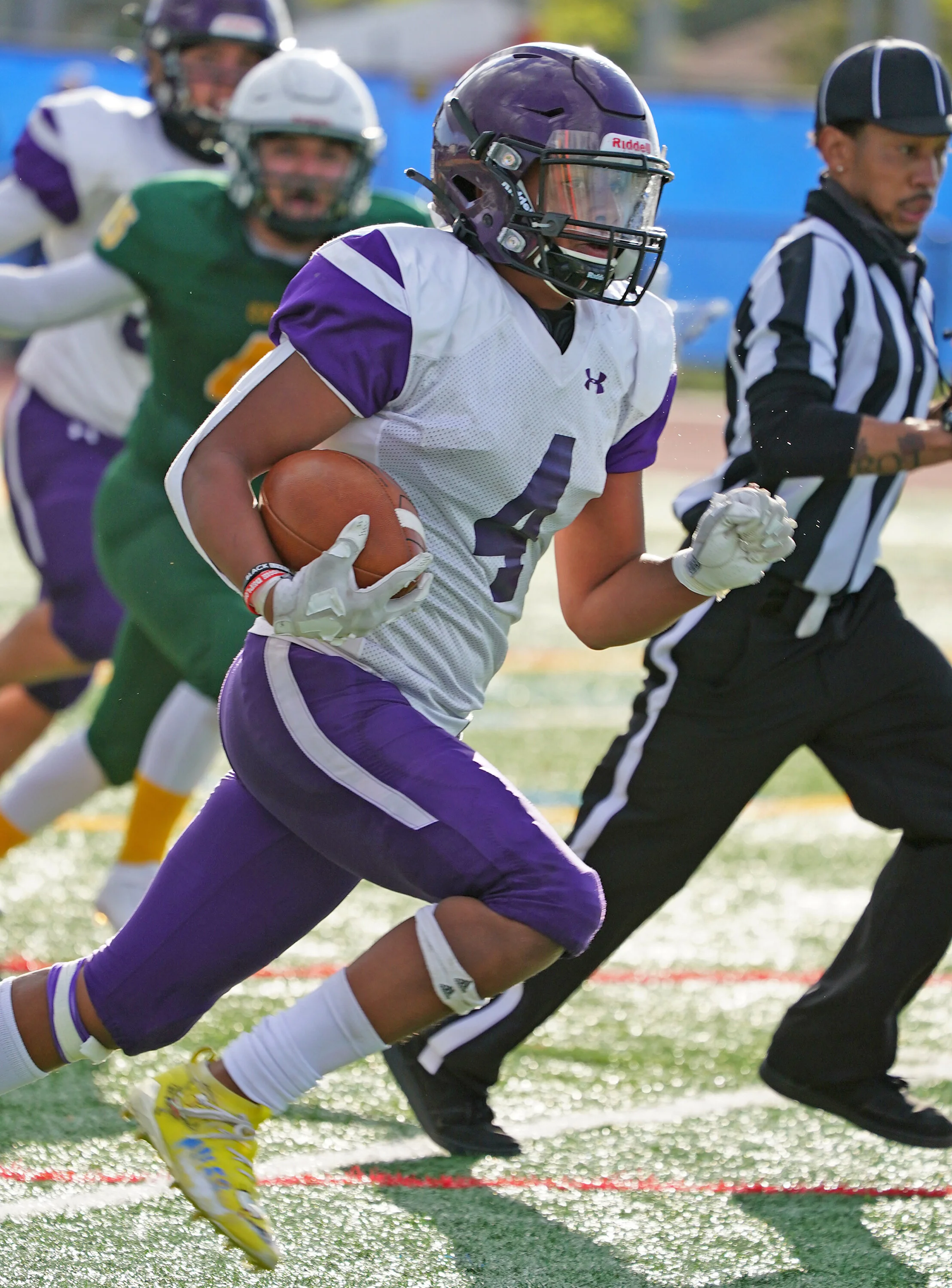  Amador Valley High School Football at Livermore, CA March 21, 2021. (Photo by Alan Greth / AGP Sports) 