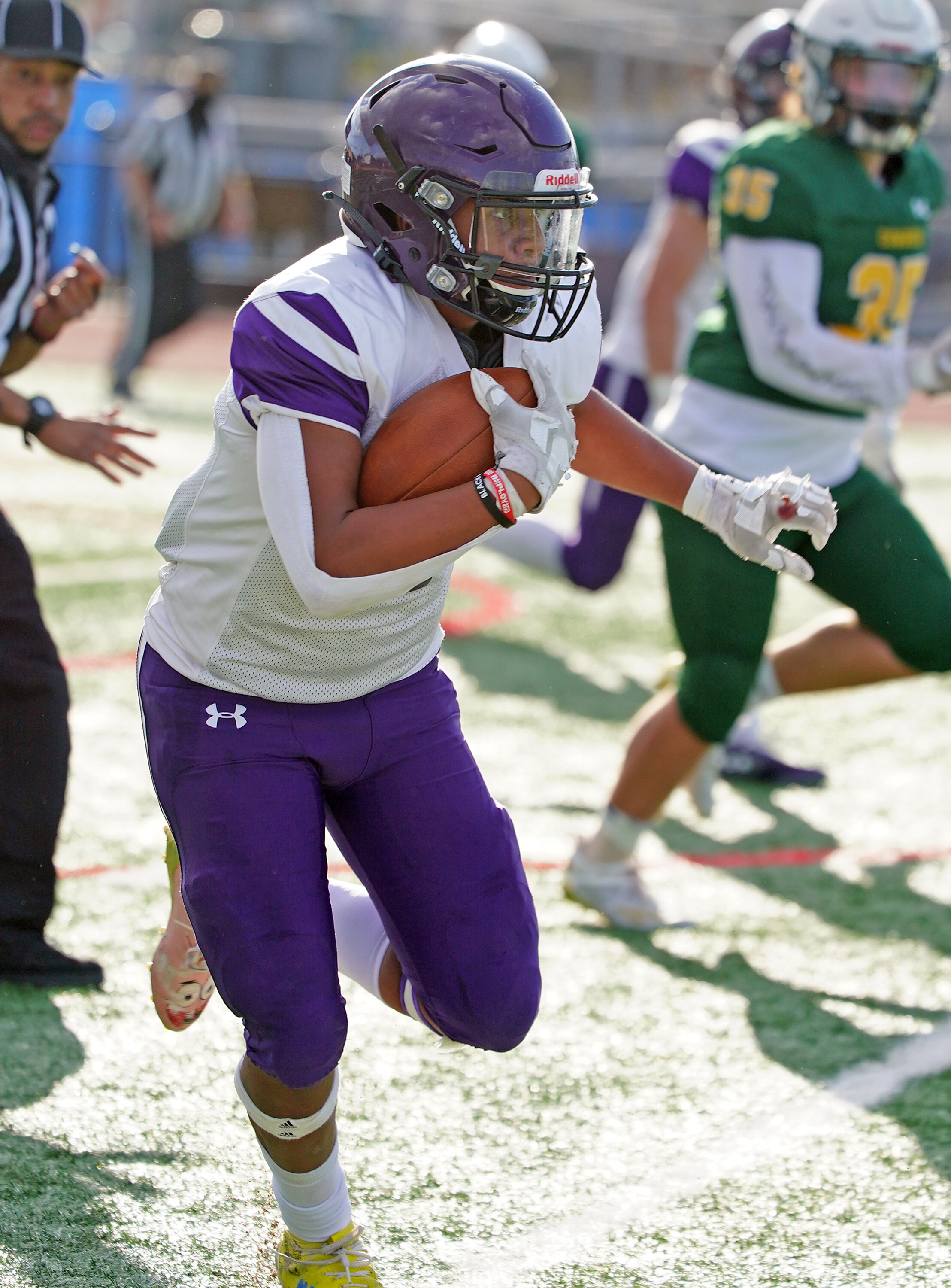  Amador Valley High School Football at Livermore, CA March 21, 2021. (Photo by Alan Greth / AGP Sports) 