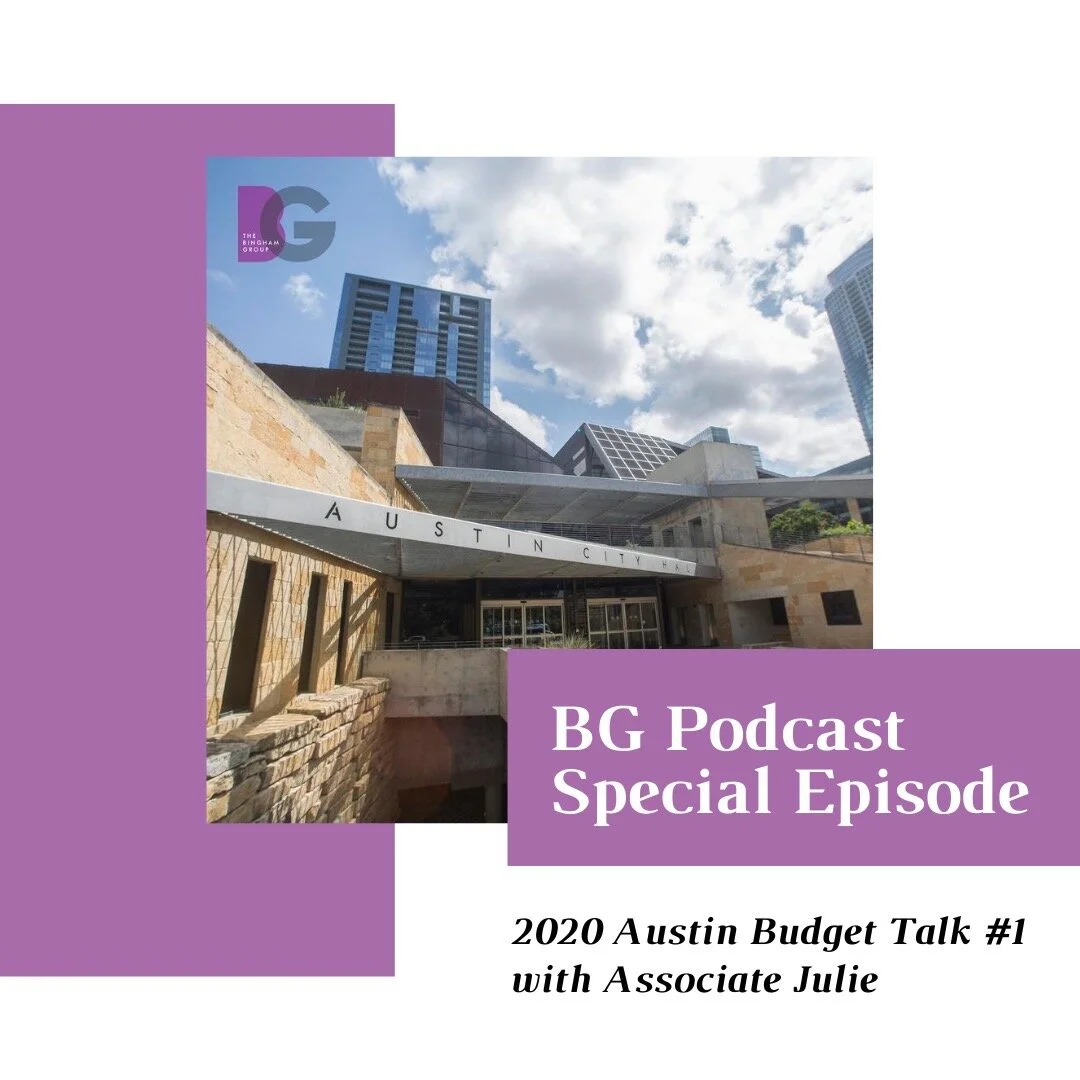 Special Episode - Discussing the FY2021 City of Austin Budget Talk #1