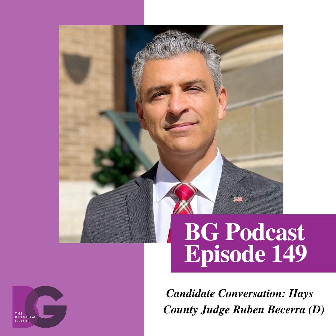 Candidate Conversation: Hays County Judge Ruben Becerra