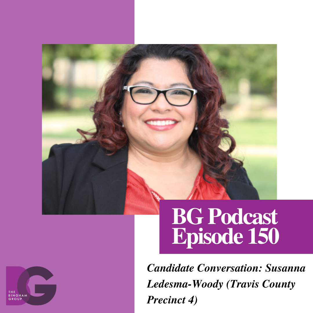Candidate Conversation: Susanna Ledesma-Woody (Travis County Precinct 4)
