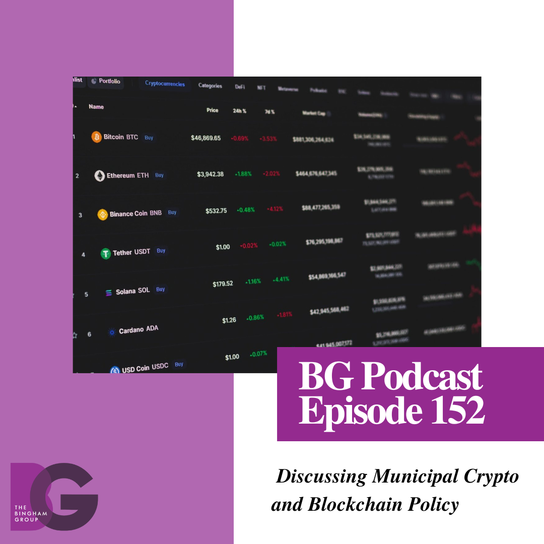 Discussing Municipal Crypto and Blockchain Policy