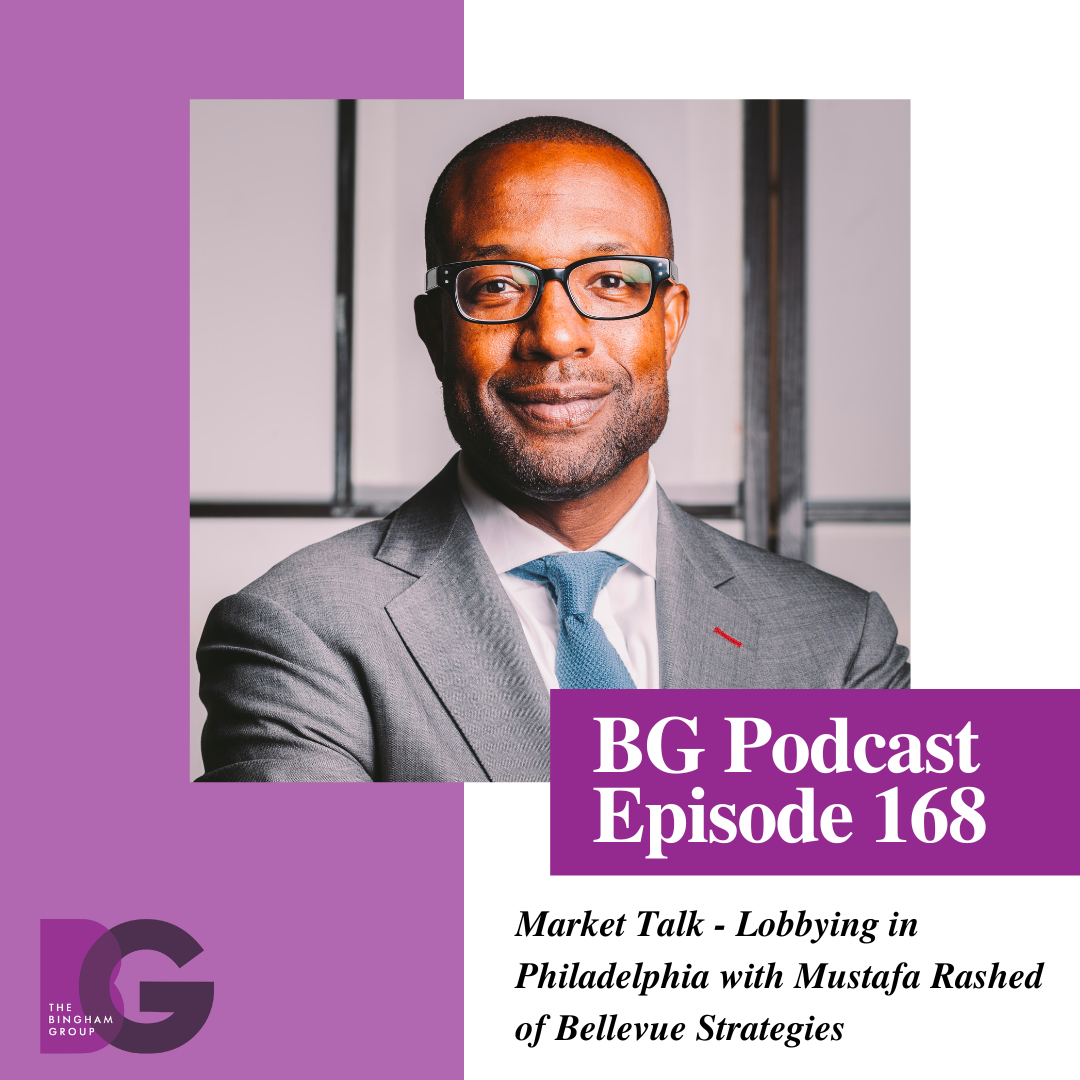 Market Talk - Lobbying in Philadelphia with Mustafa Rashed of Bellevue Strategies