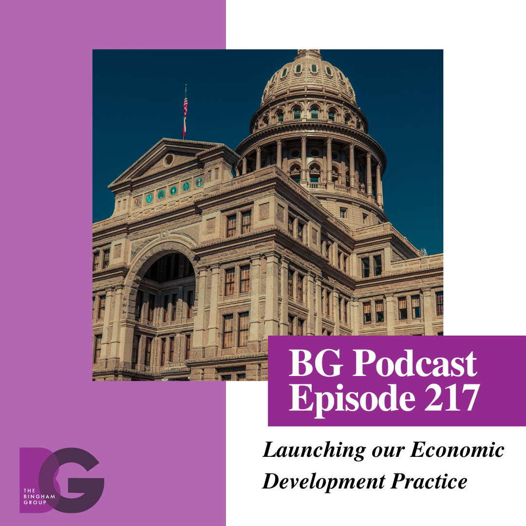 Launching our Economic Development Practice