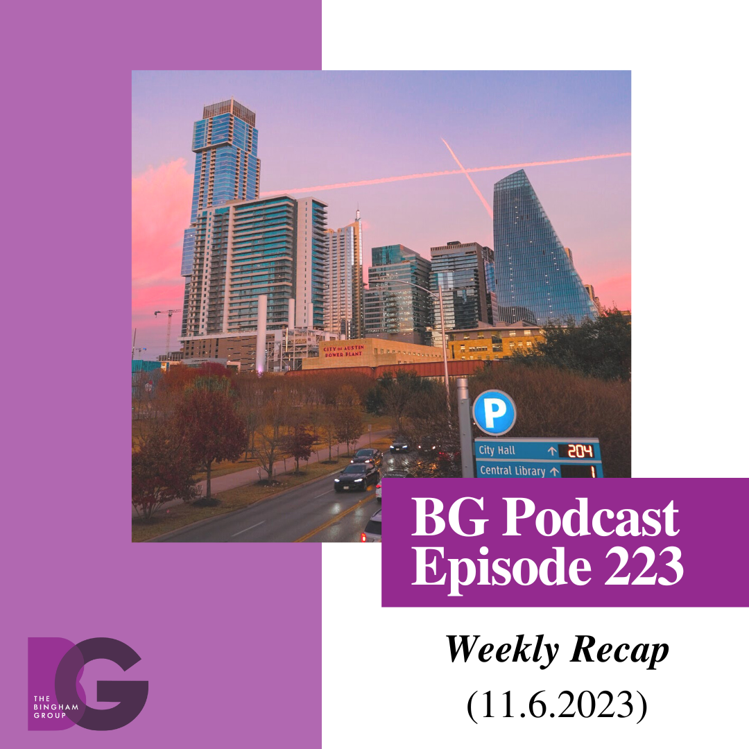 Weekly Recap (11.10.2023) 