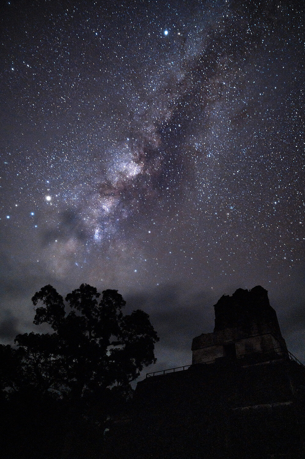 The Galaxy Milkyway  Tikal Mayan @diegorizzophoto.jpg