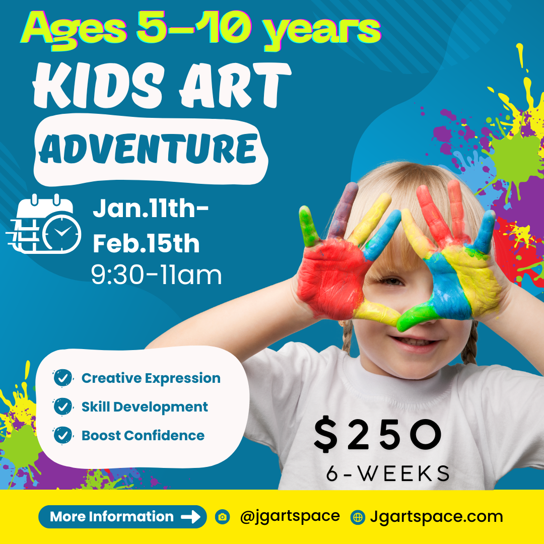 Creative Kids - Sunday Jan.11th- Feb.9th from 9:30-11:00am (6 weeks)