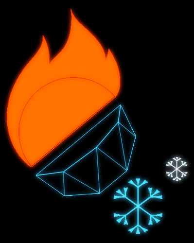  Alternate icon for the EMIT/ABSORB(heat) ability. 