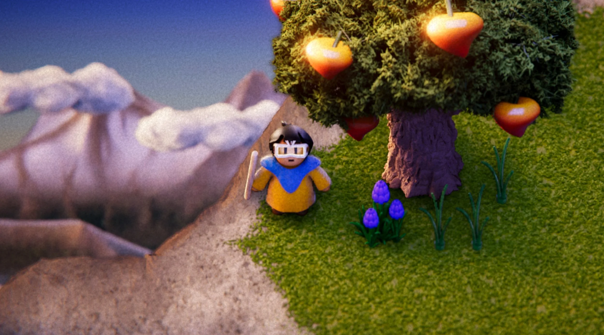  The player character, Ou. 